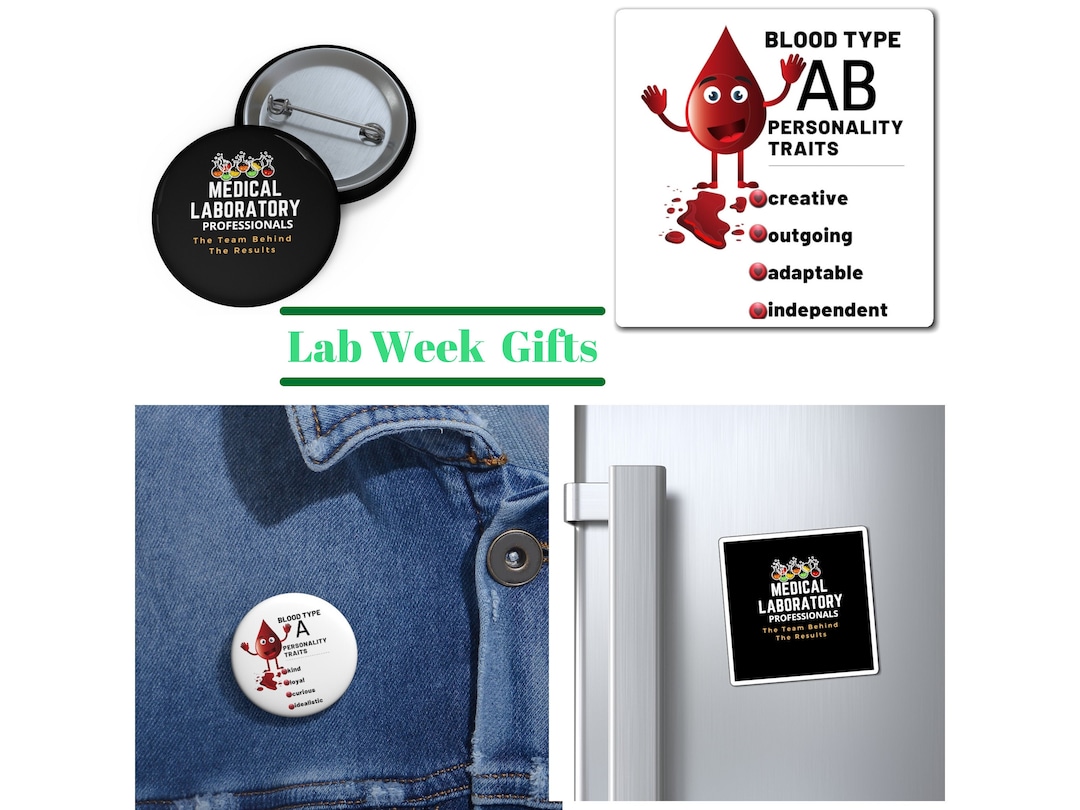 Lab Week Giftabo Traitsmedical Tech Giftspromotional Etsy