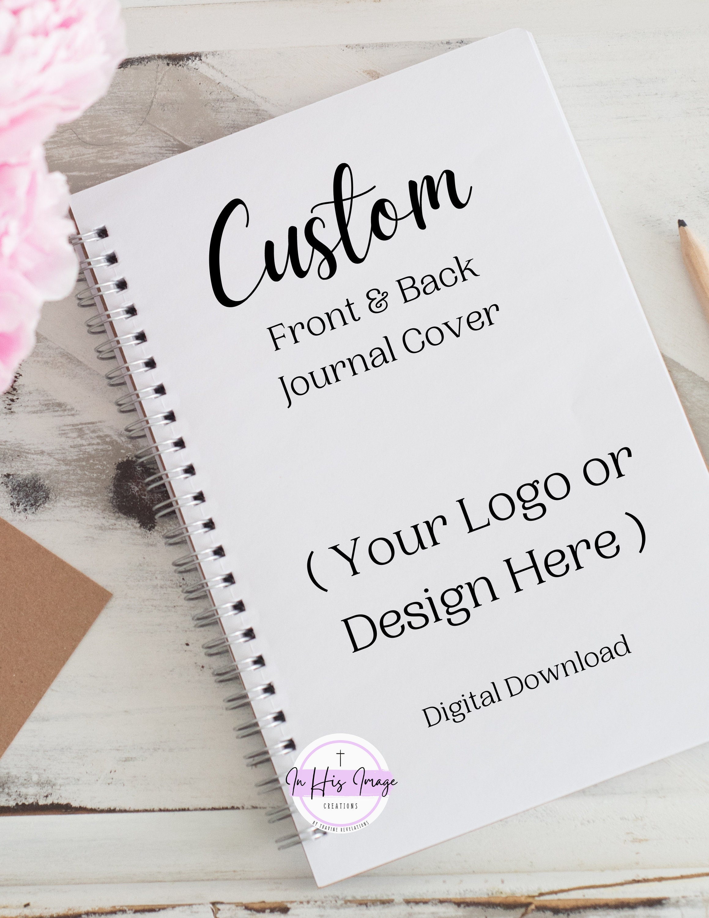 PRINTABLE Planner Custom Cover Printable Planner Cover Etsy