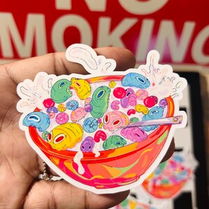 奇妙で詳細で不気味でかわいい防水ステッカー