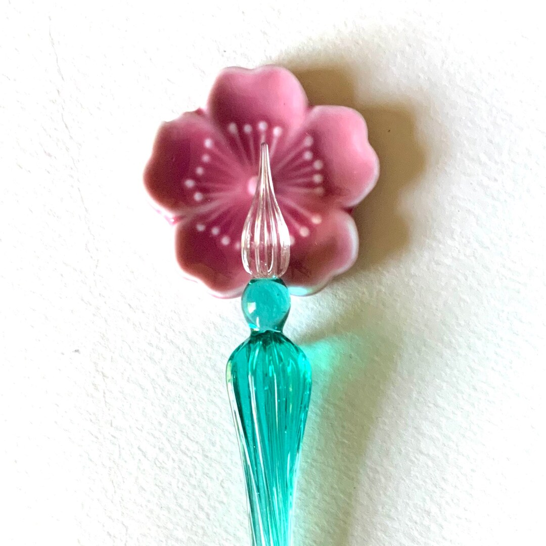 Glass Dip Pen Set Glass Dip Pen Holder Glass Inkwell for Dip Pen