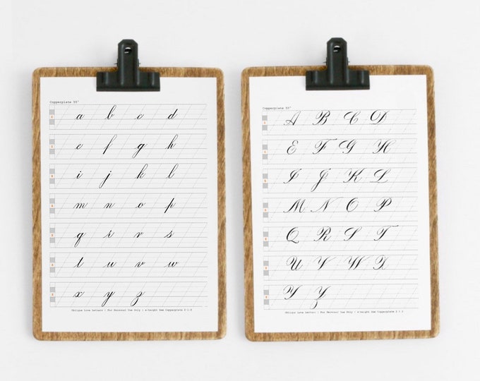 Bouncy Brush Lettering Lowercase Alphabet & Drills for Large Etsy Canada