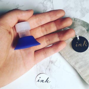 Custom Dinky Dip Ink Holder Set – Pick 3 Colors Spill-Proof Inkwell for Dip Pen Calligraphy | Secure Silicone Ink Cups Ink Well for Dip Pen