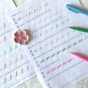 Handwriting Lowercase Practice Workbook - Handwriting Practice - 36 pages Copperplate Writing Sheets - Traceable Hand Writing Guide