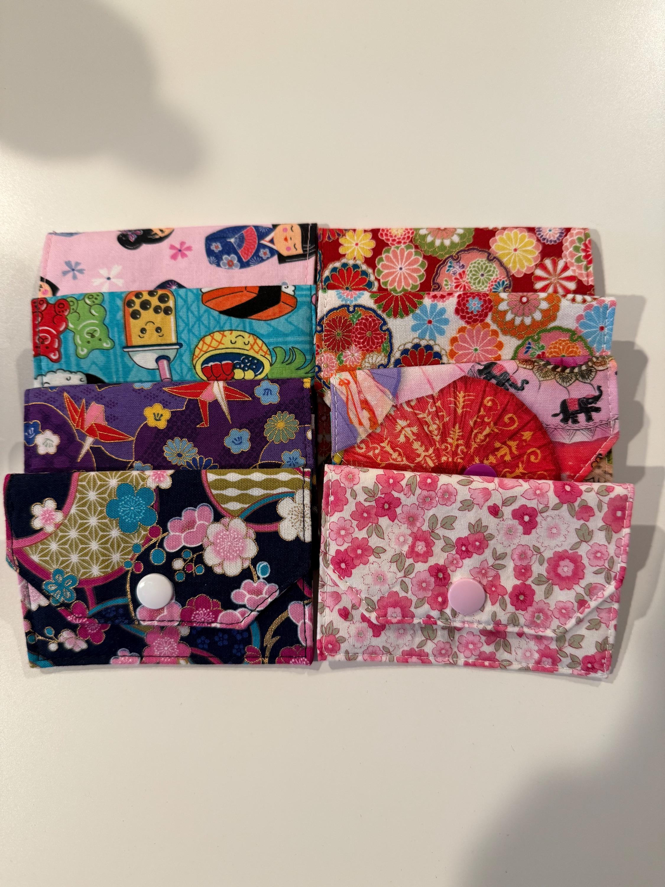 Japanese Fabric Card Wallets
