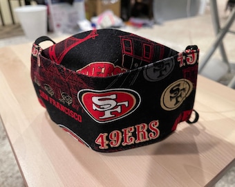 SF 49s 3D Style No Fog Glasses Homemade Face Mask