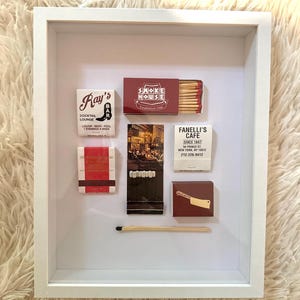 NYC Matchbook Schattenbox V2