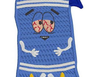 South Park Towelie Digital Design for Embroidery - Instant Download