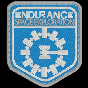 Interstellar ENDURANCE Digital Design for Embroidery - Instant Download