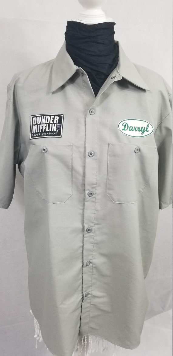The Office Dunder-Mifflin Warehouse Work Shirt | Etsy