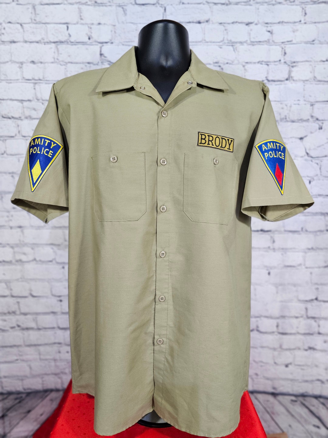 Jaws Amity Police Work Shirt