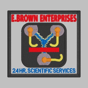 Back to the Future E. Brown Enterprises Patch