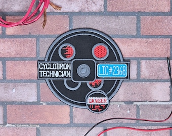 Ghostbusters Cyclotron Technician Patch