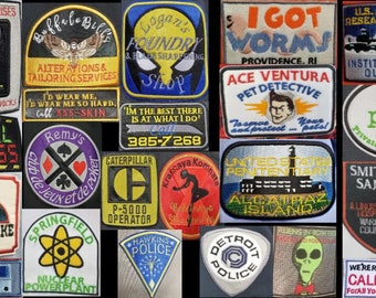 Custom Patches by Gulo Gulo Geeks (No Shirt)