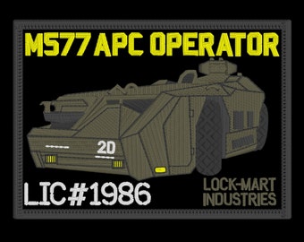 Aliens APC Digital Design for Embroidery Machines- INSTANT DOWNLOAD