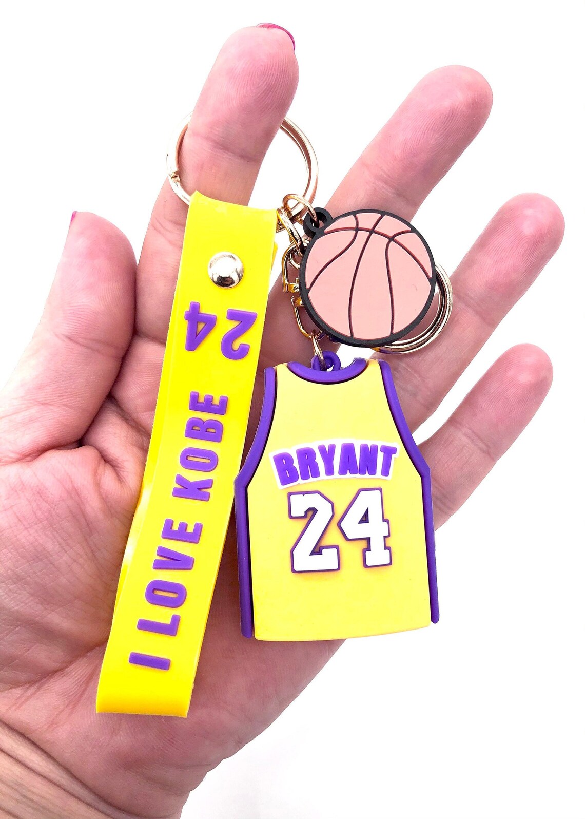 NBA Logo Team Keychain Etsy