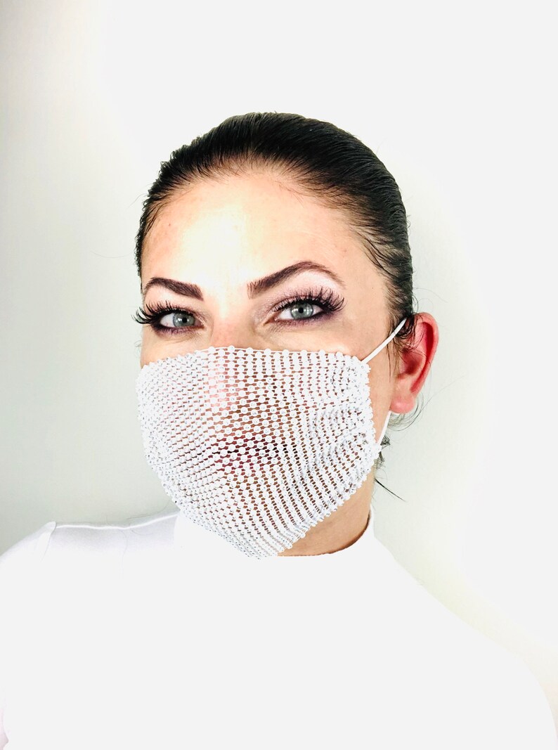 crystal mesh cover up