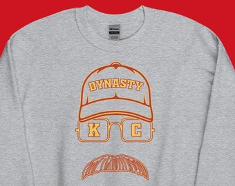 Big Red's Dynasty Sweatshirt | Unisex | Kansas City Chief's | Andy Reid | Champs | MVPat | Chiefs Kingdom | Red Friday | Super Bowl
