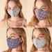 1PACK 3Masks Included, Cotton Face Masks, Washable, Reusable and Double Layered Cloth Face Covering by Made in USA 