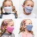 Kids/ 1PACK 3Masks Included, Cotton Face Masksk, Washable, Reusable and Double Layered Cloth Face Covering by Made in USA 