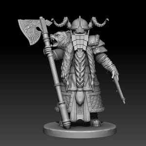 Custom 3D Model For 3D Printing, Character Sculpting For Game Assets, Miniatures And Dnd Model For Stl 3D Printing, Anime And Cartoon Models image 6