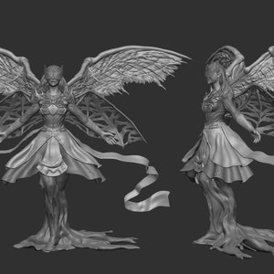 Custom 3D Model For 3D Printing, Character Sculpting For Game Assets, Miniatures And Dnd Model For Stl 3D Printing, Anime And Cartoon Models image 4