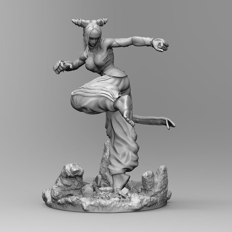 Custom 3D Model For 3D Printing, Character Sculpting For Game Assets, Miniatures And Dnd Model For Stl 3D Printing, Anime And Cartoon Models image 3