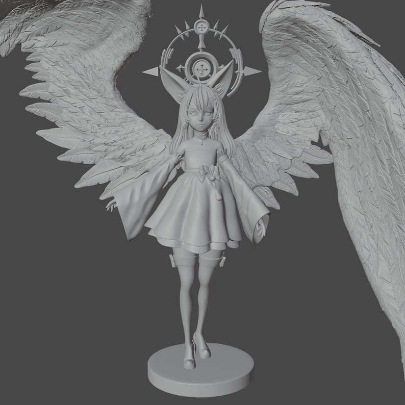 Custom 3D Model For 3D Printing, Character Sculpting For Game Assets, Miniatures And Dnd Model For Stl 3D Printing, Anime And Cartoon Models image 2