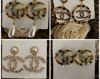 gg inspired earrings