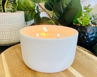 Large 14oz 3 Wick Non Toxic Scented Candles