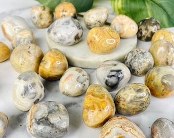 Crazy Lace Agate Tumbled Stones
