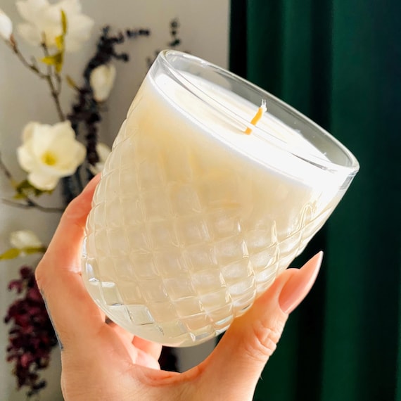 12oz Non-Toxic Soy Wax Candle: Clean Burning, Strong Scent Fall Candles