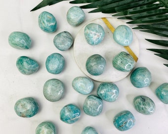 Amazonite Tumbled Stones