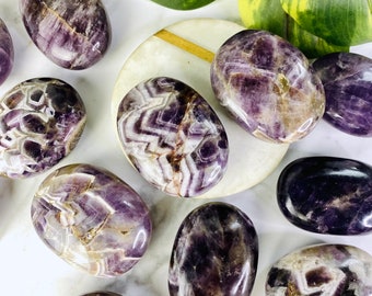 Dream Amethyst Palm Stones