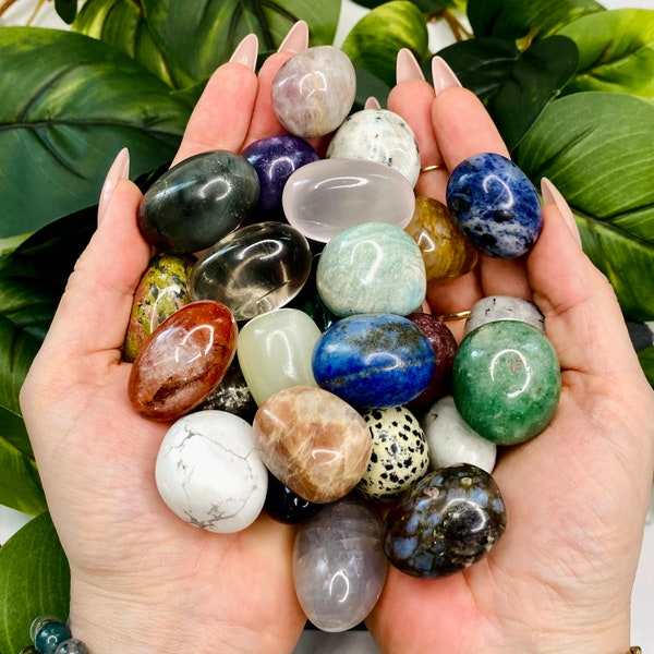 Tumbled Stones Pick Your Own/Genuine Crystal/Ethically Sourced Crystals/Crystals for Protection/Crystal Gridding/Crystal Gift Ideas