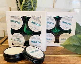 Scent Discovery Mini Candle Gift Sets 4pc + 6pc