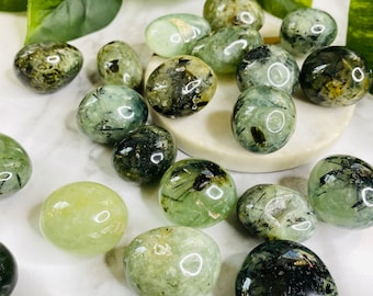 Prehnite Tumbled Stones