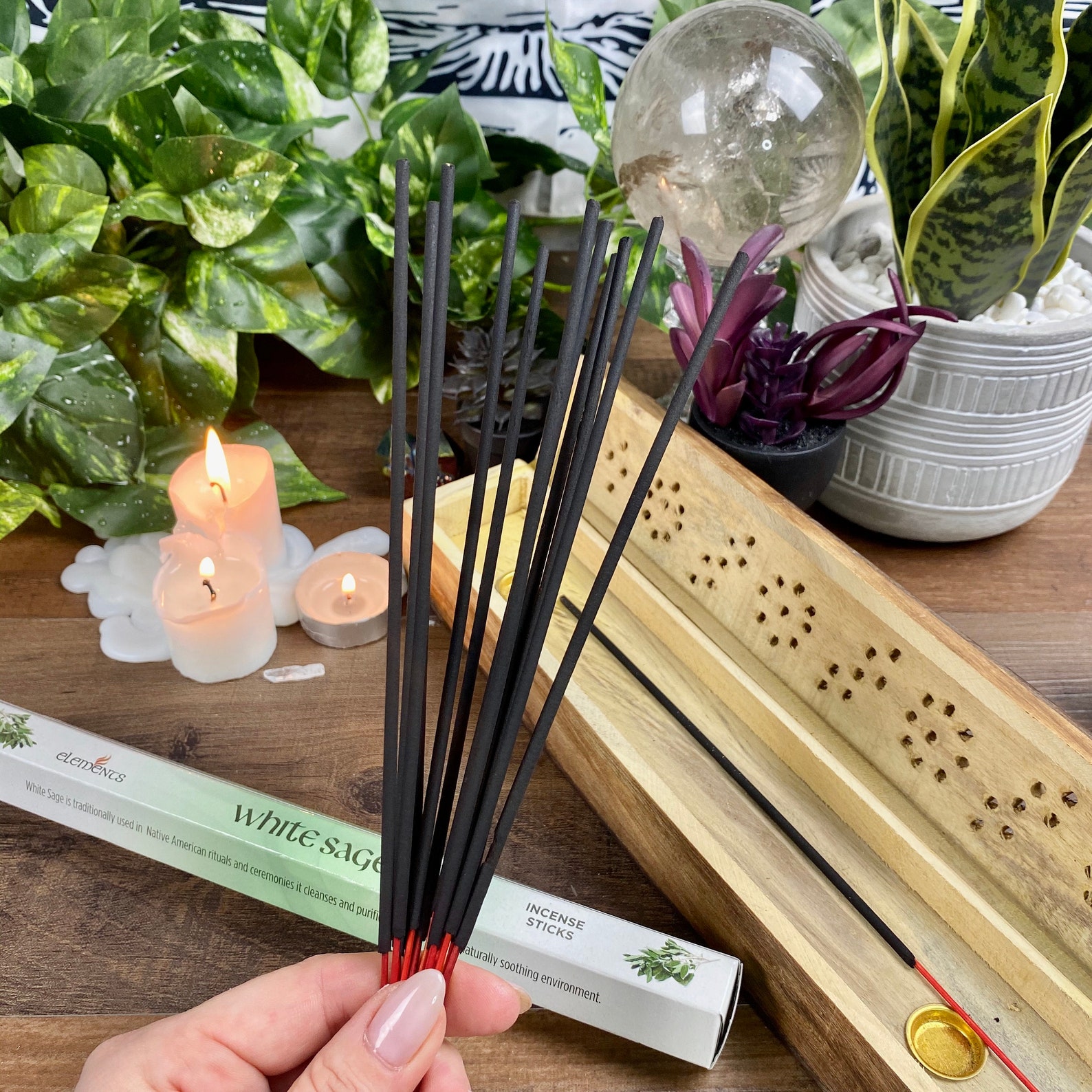 20pc Incense Sticks//Smudge Incense//Smudge Supplies//Spell Etsy