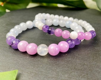 Calming Anxiety Relief Crystal Bracelet