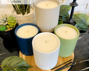 Non Toxic Scented Candles in Ceramic Jars