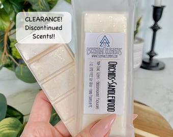 Clearance and Discontinued Non Toxic Wax Melt Snap Bars