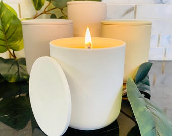 Non Toxic Scented Candles in Ceramic Jars