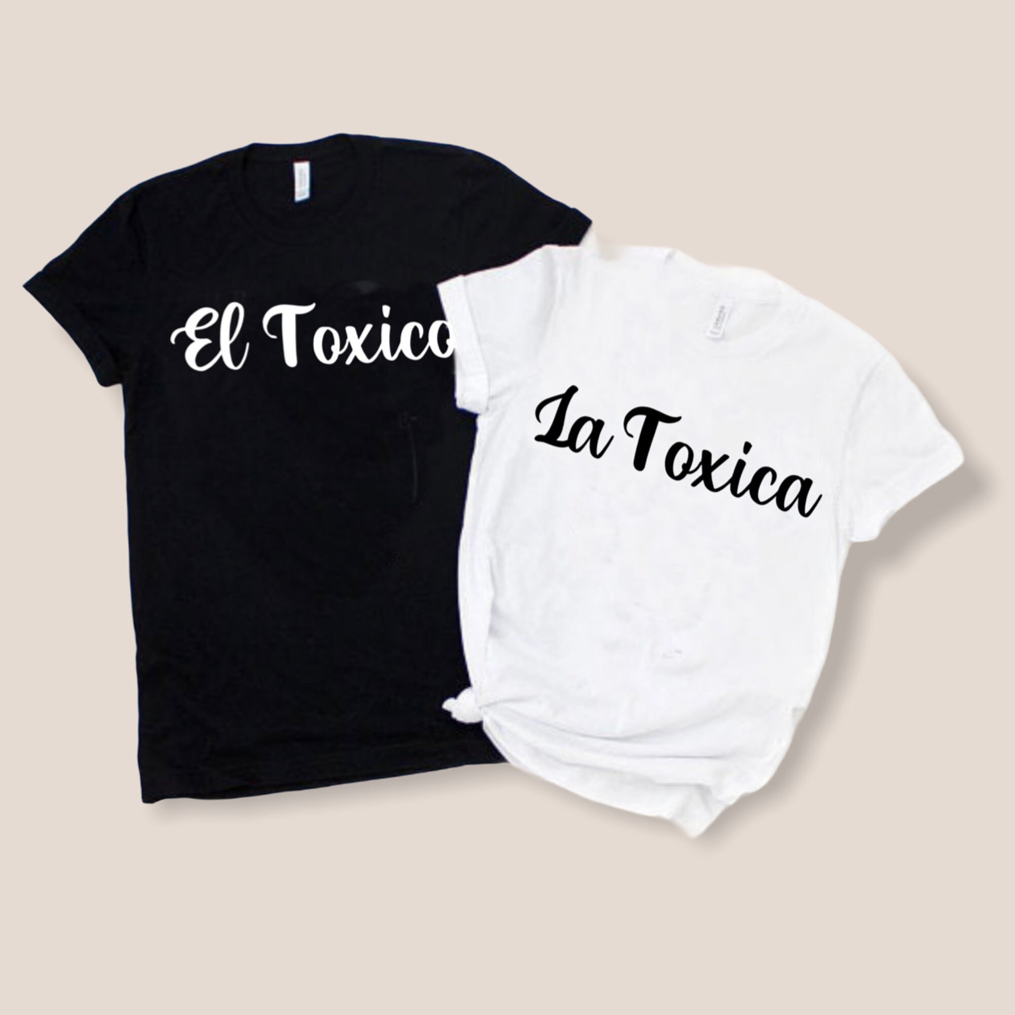 toxico y toxica shirts