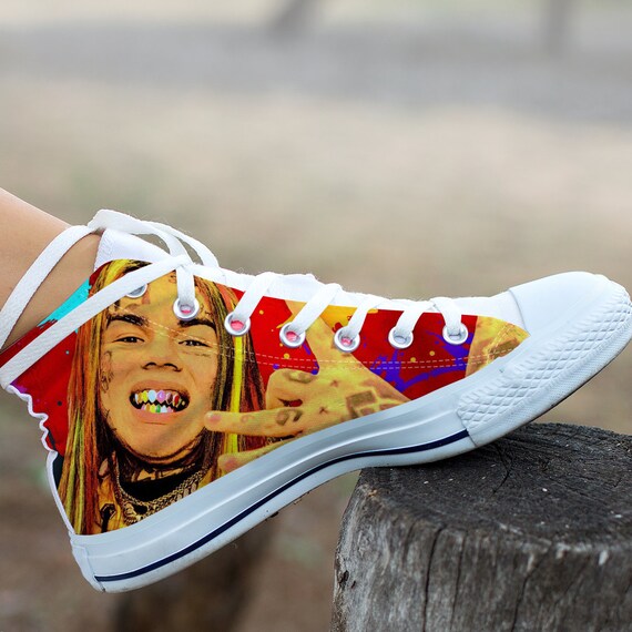 6ix9ine custom shoes