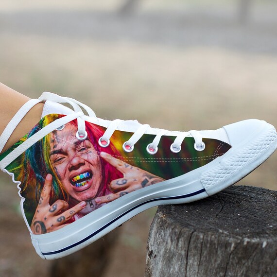 6ix9ine custom shoes