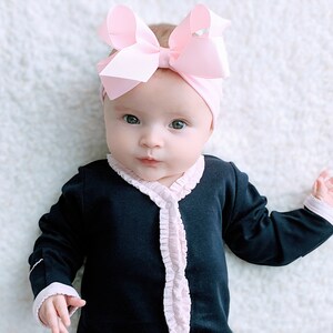 Baby Girl Coming Home Outfit, Converter Gown, Newborn Romper, Baby Girl Gift, Newborn Girl Photo Outfit, Newborn Clothes, Newborn Headband