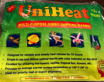 72 hours Uniheat pack