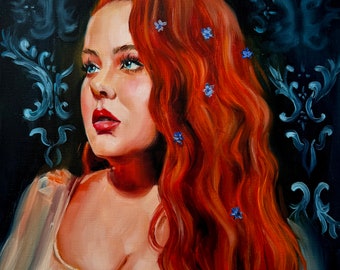 Retrato al óleo personalizado: retrato familiar, infantil o infantil