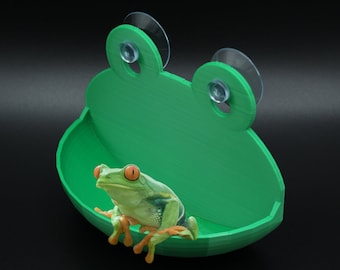 Frog Face Suction Cup Ledge | NEW COLORS AVAILABLE