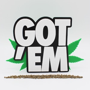 Got &#39;Em Sneakerhead | Gift | Custom Sneaker Art | Magnetic | Fridge | PC Decor