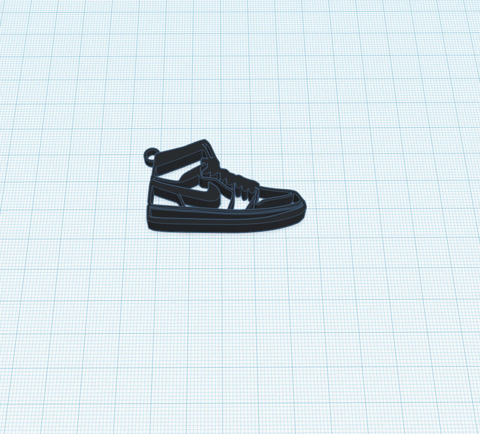 Nike Shoe Keychain STL file For 3D printing Etsy